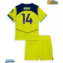 Tottenham Hotspur Archie Gray #14 Tredjedraktsett Barn 2025-26 Kortermet (+ Korte bukser)
